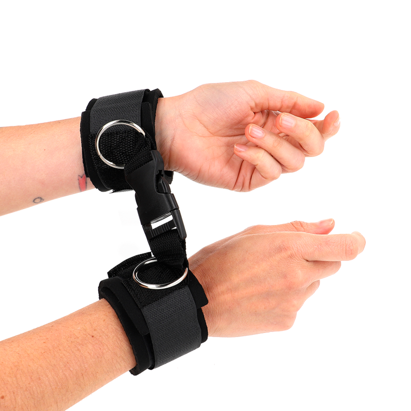 KINK - ALGEMAS EM NEOPRENE COM FECHO DE GANCHO PRETAS AJUSTÁVEL 22-34 CM