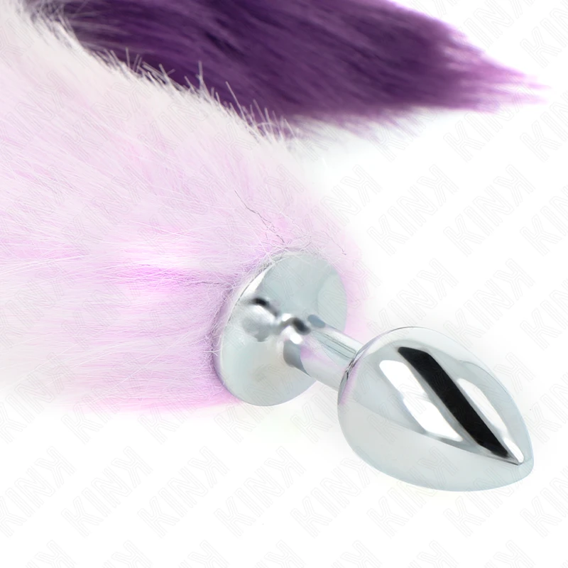 PLUG ANAL 7 X 3 CM COM CAUDA SINTÉTICA 40 CM - Sex Shop Sexy