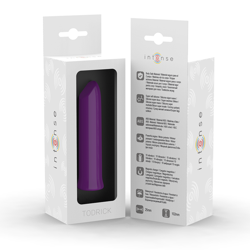 INTENSE - TODRICK VIOLETA BALA ESTIMULANTE DO CLITÓRIS