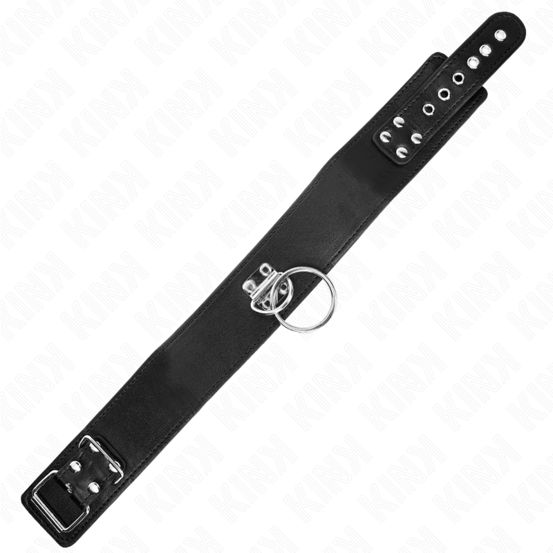 KINK - COLAR COM TRELA 116 CM COM TACHAS CORREIA EM POLIPELE 50 X 5 CM