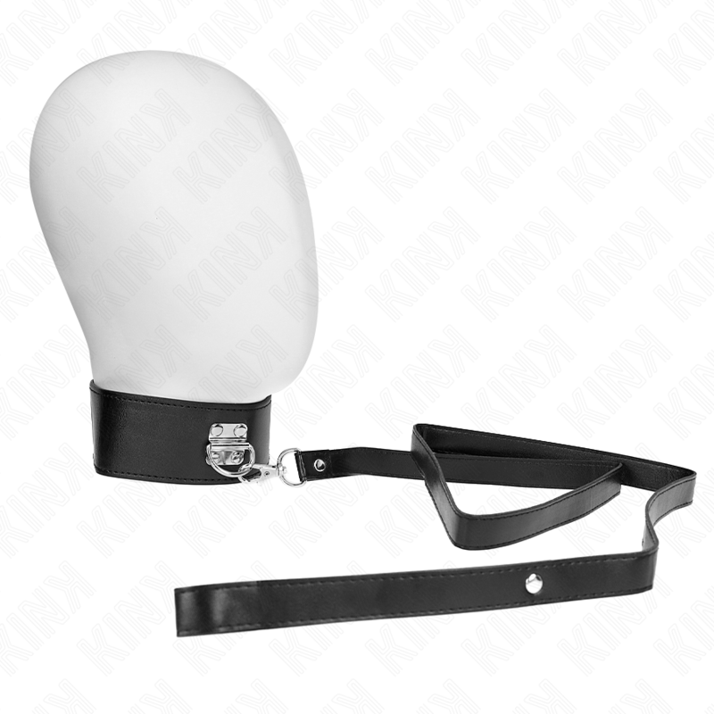 KINK - COLAR COM TRELA 116 CM MODELO 2 AJUSTÁVEL 36-43 CM X 5 CM