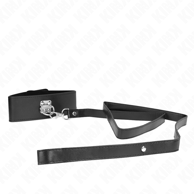 KINK - COLAR COM TRELA 116 CM MODELO 2 AJUSTÁVEL 36-43 CM X 5 CM