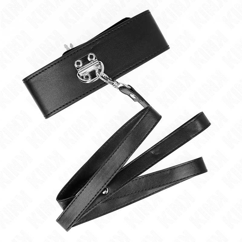 KINK - COLAR COM TRELA 116 CM MODELO 2 AJUSTÁVEL 36-43 CM X 5 CM