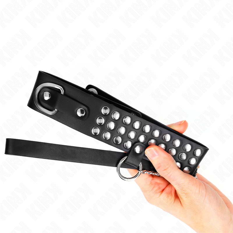 KINK - COLAR COM TRELA 65 CM COM BRILHOS AJUSTÁVEL 37-42 CM X 5.3 CM