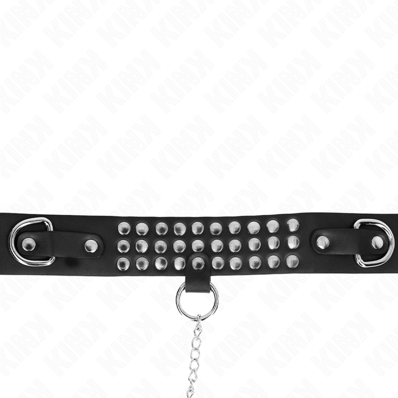 KINK - COLAR COM TRELA 65 CM COM BRILHOS AJUSTÁVEL 37-42 CM X 5.3 CM