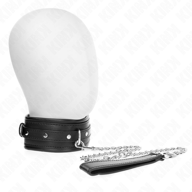 KINK - COLAR COM TRELA 65 CM COM FIVELA BRILHANTE 48.5 CM X 5.3 CM