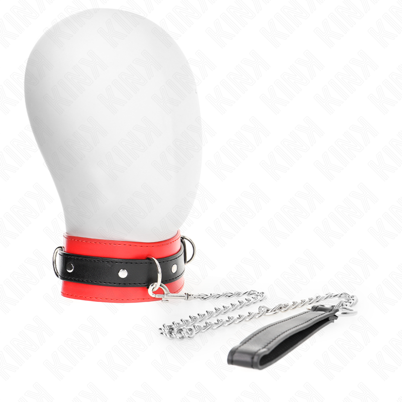KINK - COLAR COM TRELA 65 CM VERMELHO 54 X 4.5 CM