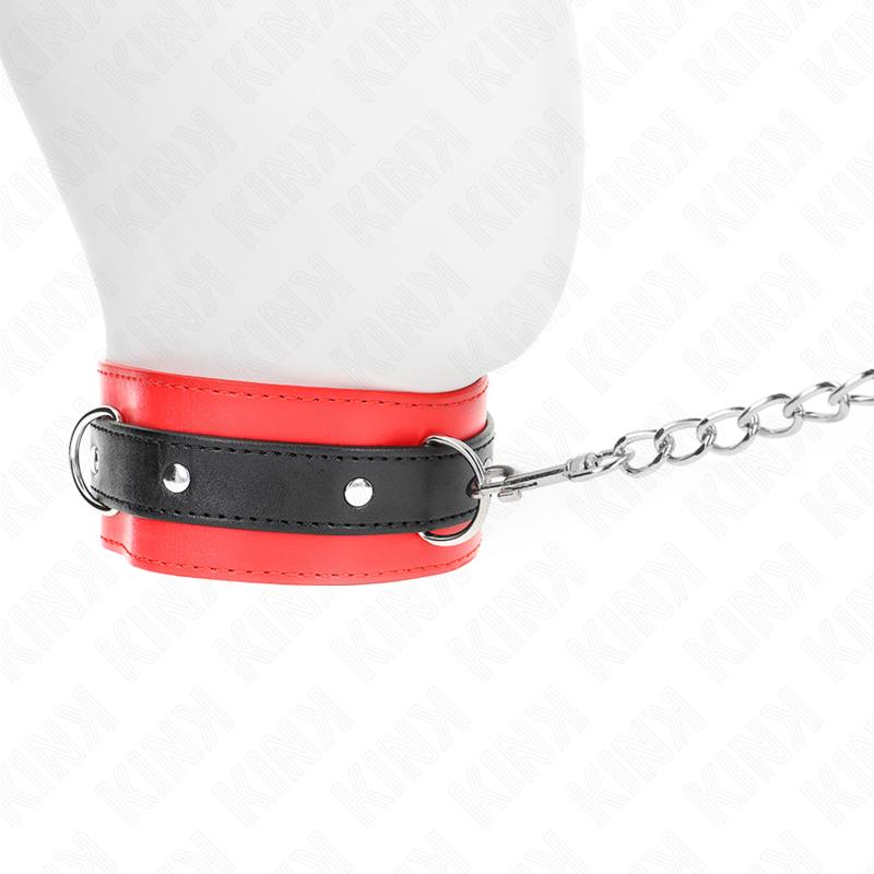KINK - COLAR COM TRELA 65 CM VERMELHO 54 X 4.5 CM