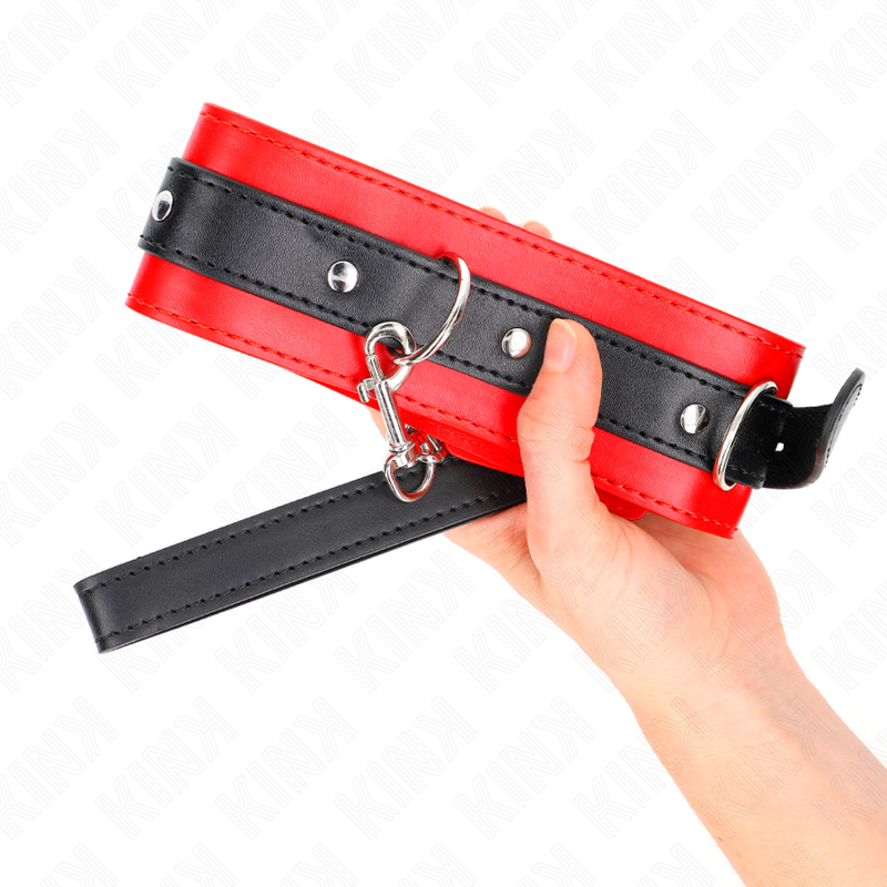 KINK - COLAR COM TRELA 65 CM VERMELHO 54 X 4.5 CM