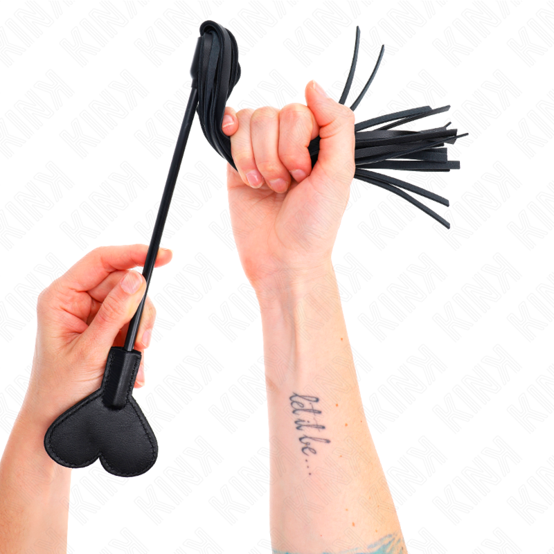 KINK - CHICOTE DE GAMMA COM PÁ EM FORMA DE CORAÇÃO 35 CM