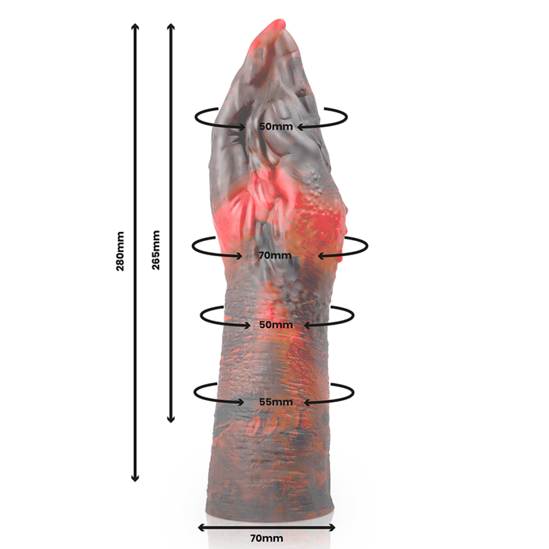 EPIC - LILITH DILDO DEMÓNIO MALIGNO L