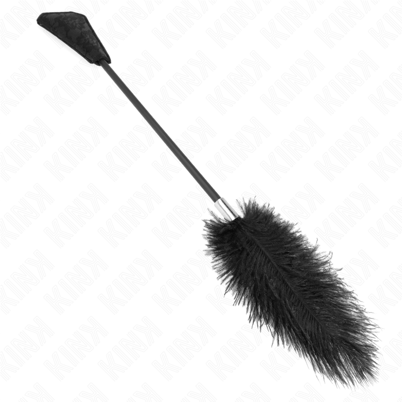 KINK - PLUMAS DE AVESTRUZ PARA COSQUINHAS COM PÁ EM RENDA 56 CM