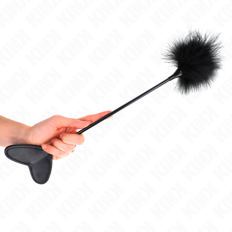 KINK - PLUMAS PARA COSQUINHAS COM PÁ EM FORMA DE CORAÇÃO 31 CM
