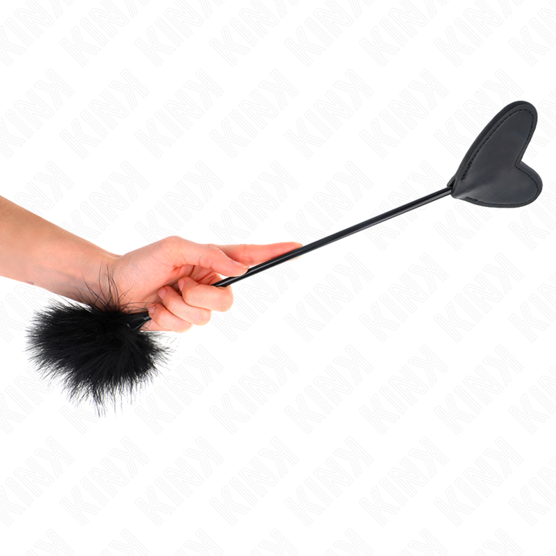 KINK - PLUMAS PARA COSQUINHAS COM PÁ EM FORMA DE CORAÇÃO 31 CM
