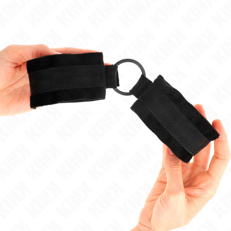 KINK - ALGEMAS 25 CM PARA INICIANTES COM ARGOLA 4 CM PRETAS AJUSTÁVEL 15-25 CM