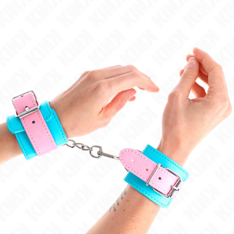 KINK - ALGEMAS CHIC AZUL/ROSA AJUSTÁVEL 16-28 CM X 5 CM