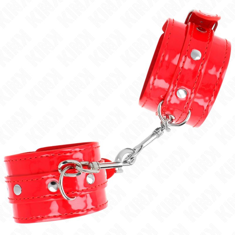 KINK - ALGEMAS COM TACHAS VERMELHAS AJUSTÁVEL 23-33 CM