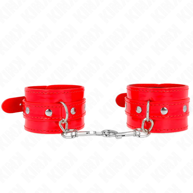 KINK - ALGEMAS COM TACHAS VERMELHAS AJUSTÁVEL 23-33 CM