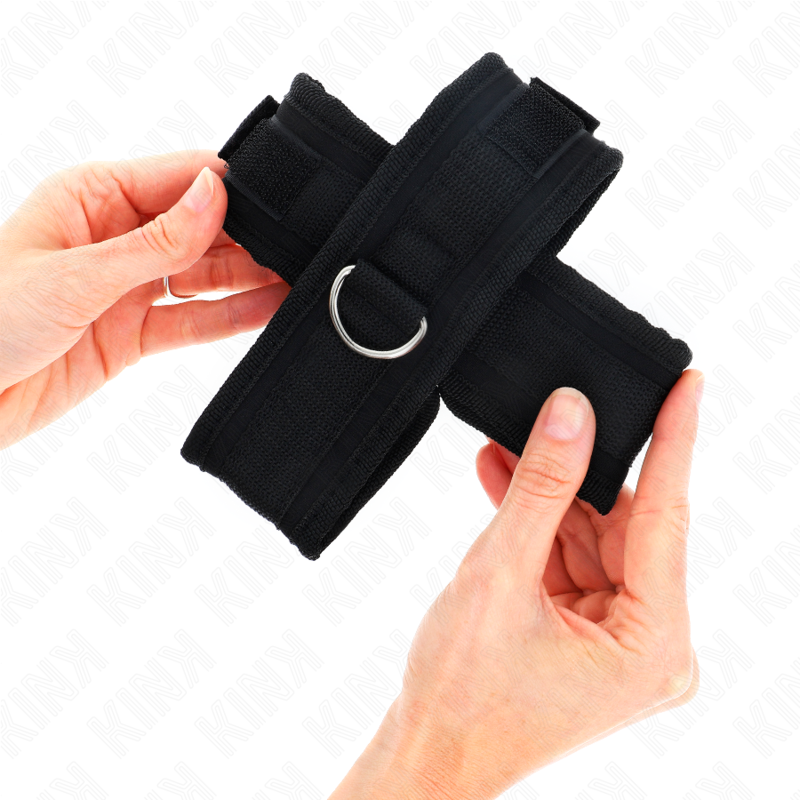 KINK - ALGEMAS CRUZADAS PRETAS 34 X 5.5 CM