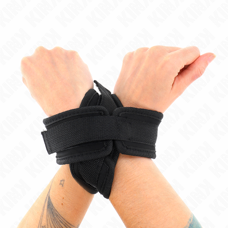 KINK - ALGEMAS CRUZADAS PRETAS 34 X 5.5 CM