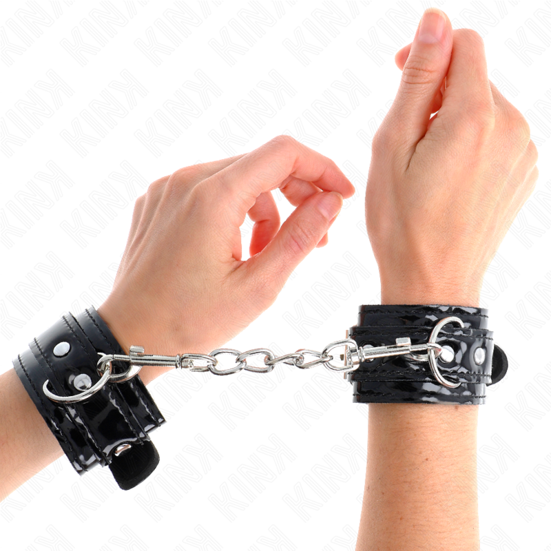 KINK - ALGEMAS DE PULSO EM NEOPRENE BRILHANTE AJUSTÁVEL 17-24 CM X 4.5 CM