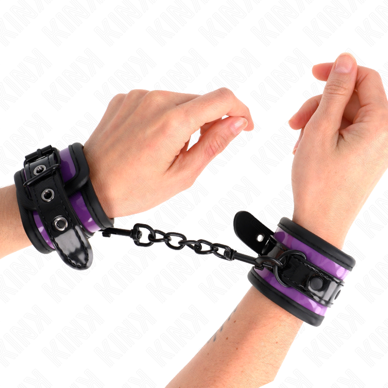 KINK - ALGEMAS EM NEOPRENE LILÁS AJUSTÁVEL 21-28 CM X 5 CM