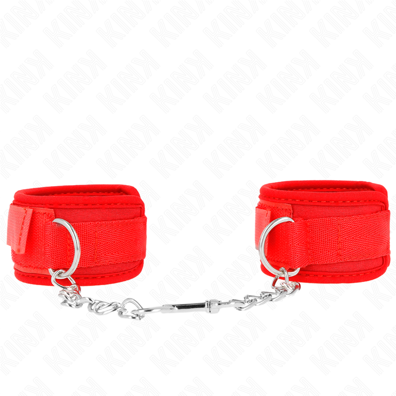 KINK - ALGEMAS EM NEOPRENE VERMELHAS 42 X 5 CM