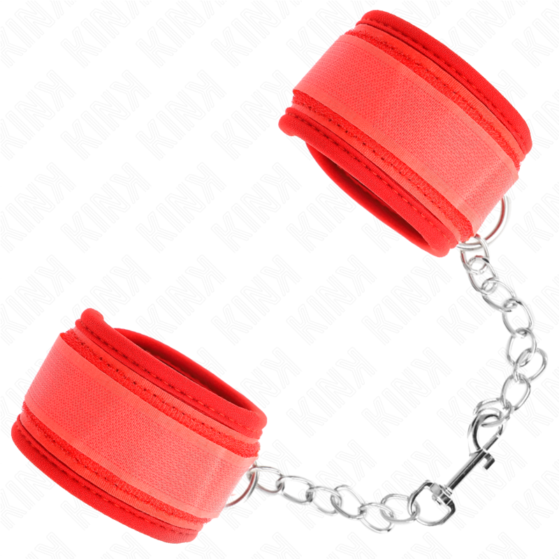 KINK - ALGEMAS EM NEOPRENE VERMELHAS 42 X 5 CM