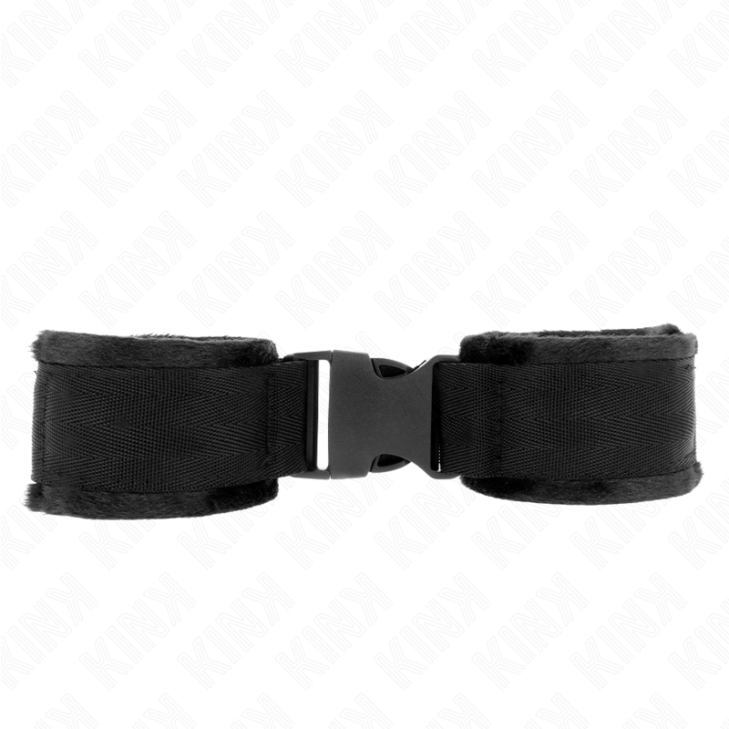 KINK - ALGEMAS EM NYLON PRETAS MODELO 1 AJUSTÁVEL 25-35 CM X 6 CM