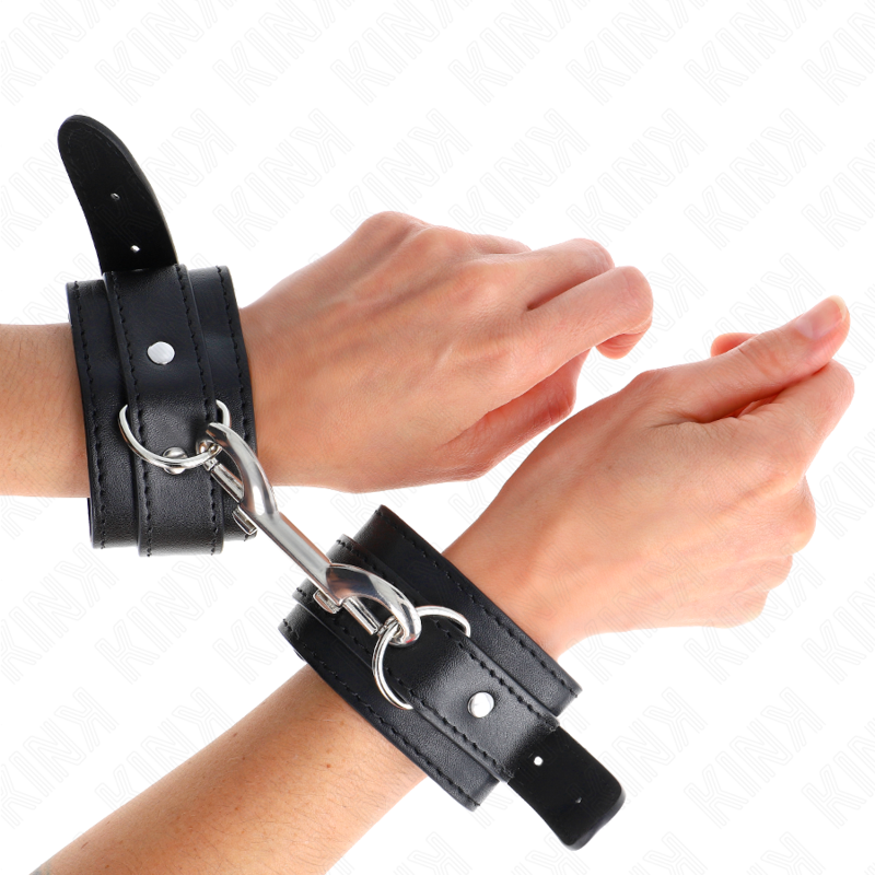 KINK - ALGEMAS SIMPLES COM LINHA DE REBITES PRETAS AJUSTÁVEL 17-28 CM X 5 CM
