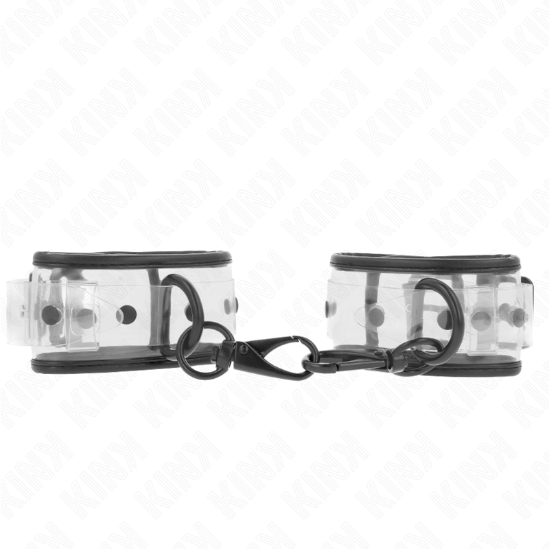 KINK - ALGEMAS DE PULSO TRANSPARENTES AJUSTÁVEL 18-30 CM X 5.5 CM