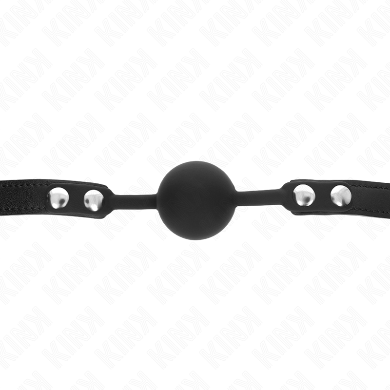 KINK - MORDAÇA COM BOLA 4 CM EM SILICONE MODELO 1 60 x 2 CM