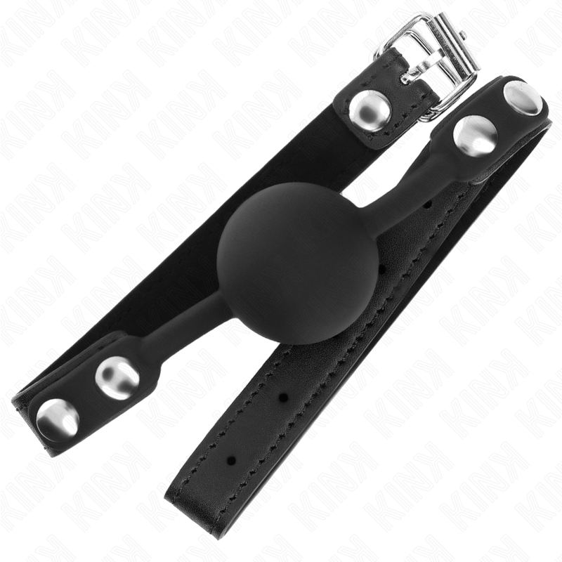 KINK - MORDAÇA COM BOLA 4 CM EM SILICONE MODELO 1 60 x 2 CM