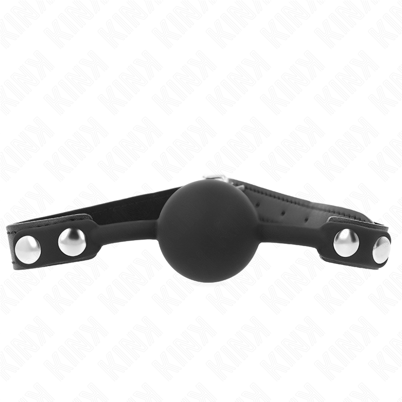 KINK - MORDAÇA COM BOLA 4 CM EM SILICONE MODELO 1 60 x 2 CM