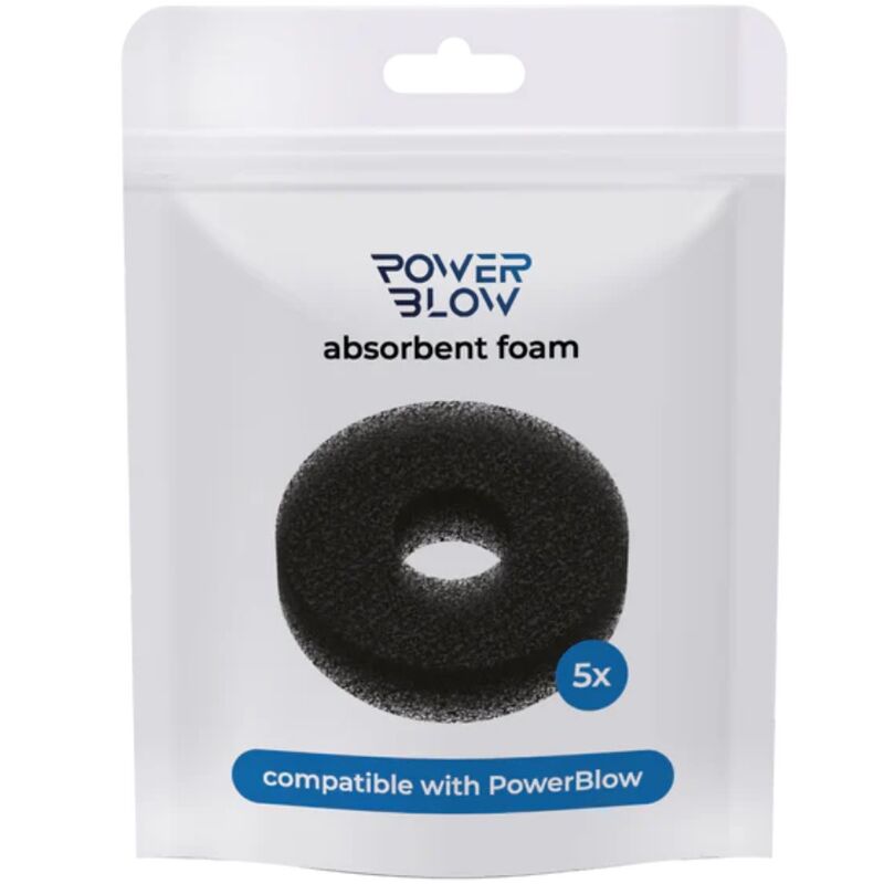 KIIROO - POWER BLOW ESPUMA ABSORVENTE DE REPOSIÇÃO 5 UNIDADES