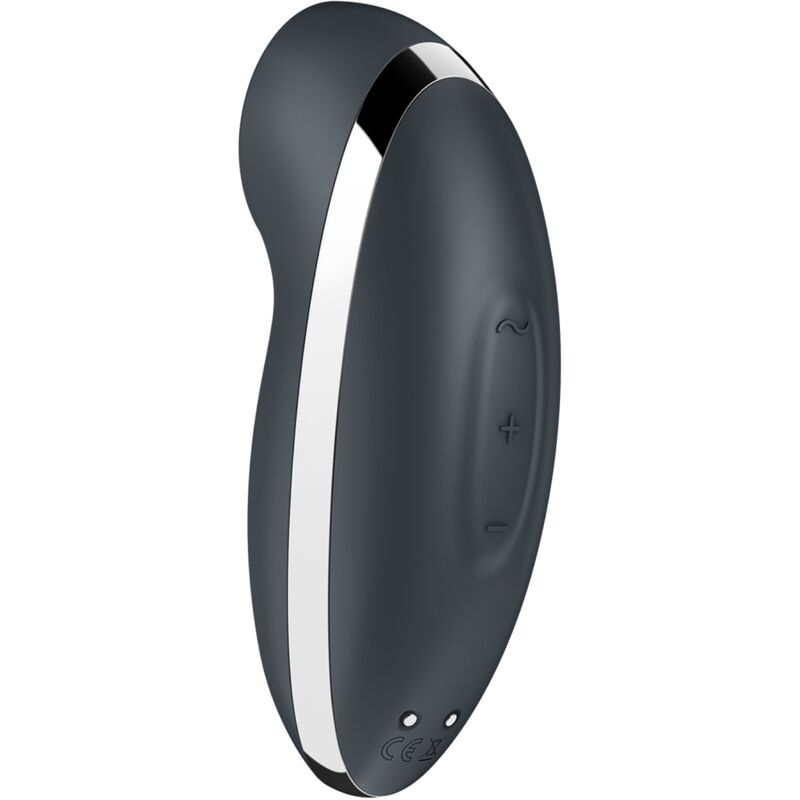 SATISFYER - TAP & CLIMAX 2 VIBRADOR & ESTIMULADOR CINZA