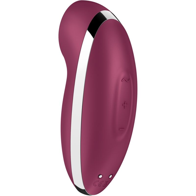 SATISFYER - TAP & CLIMAX 2 VIBRADOR & ESTIMULADOR VERMELHO