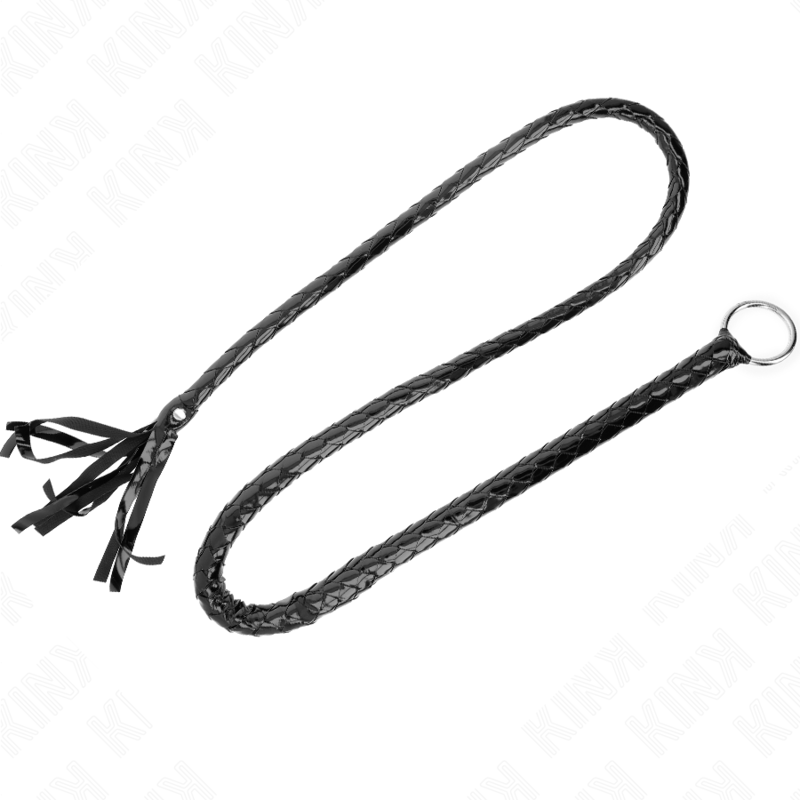 KINK - CHICOTE LONGO EM PVC BRILHANTE 138 CM