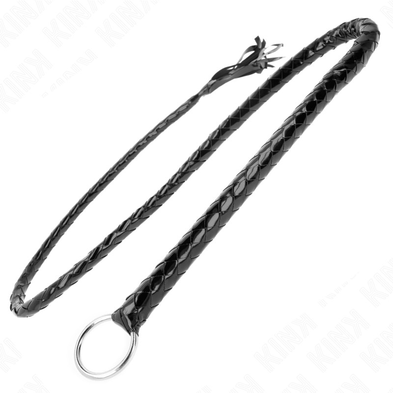 KINK - CHICOTE LONGO EM PVC BRILHANTE 138 CM
