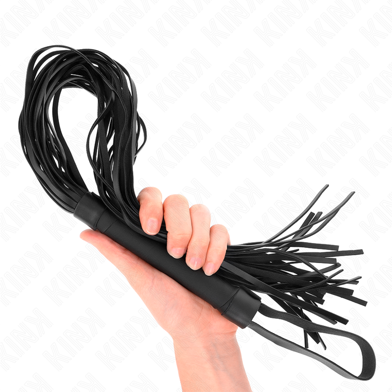 KINK - CHICOTE IMITAÇÃO PELE DE OVELHA 60 CM