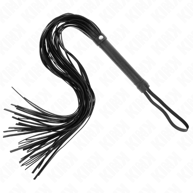 KINK - CHICOTE EM PVC MACIO PRETO 70 CM