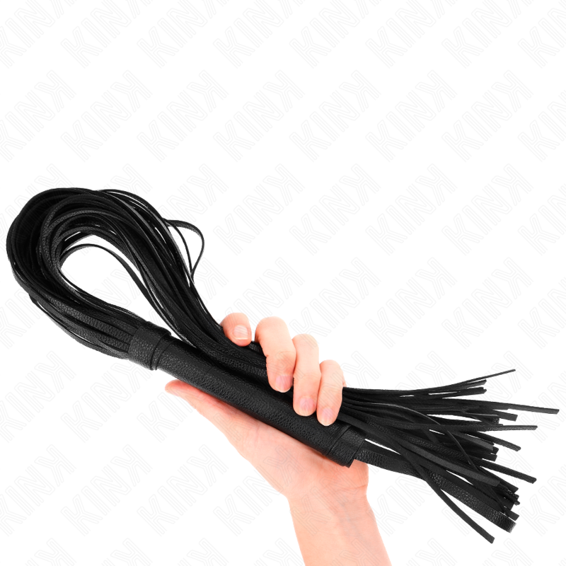 KINK - CHICOTE EM PVC MACIO PRETO 70 CM