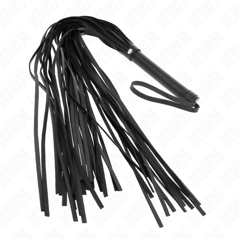 KINK - CHICOTE EM PVC MACIO PRETO 70 CM
