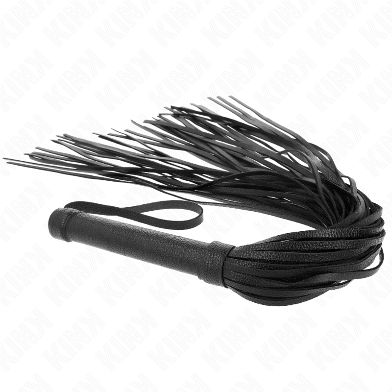 KINK - CHICOTE EM PVC MACIO PRETO 70 CM