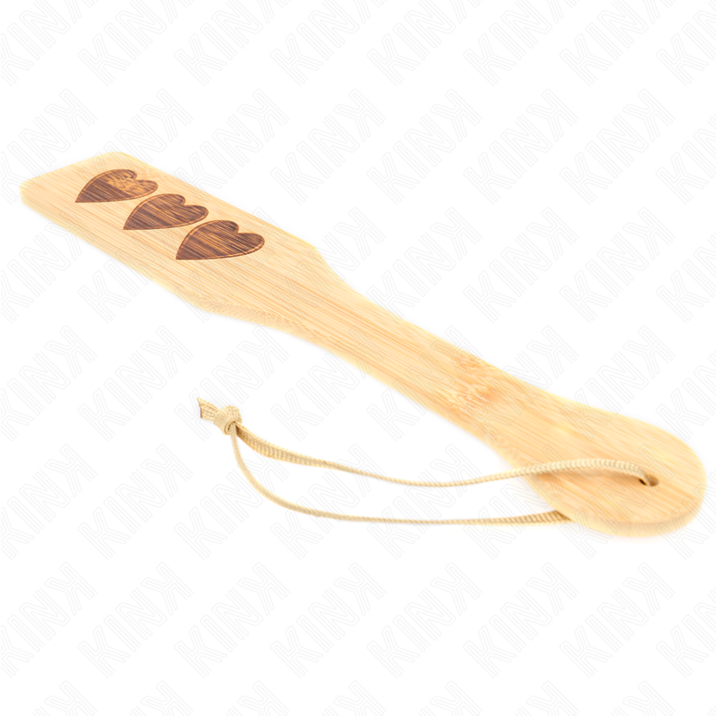KINK - PÁ EM BAMBU DESIGN CORAÇÃO 32 X 5.5 CM