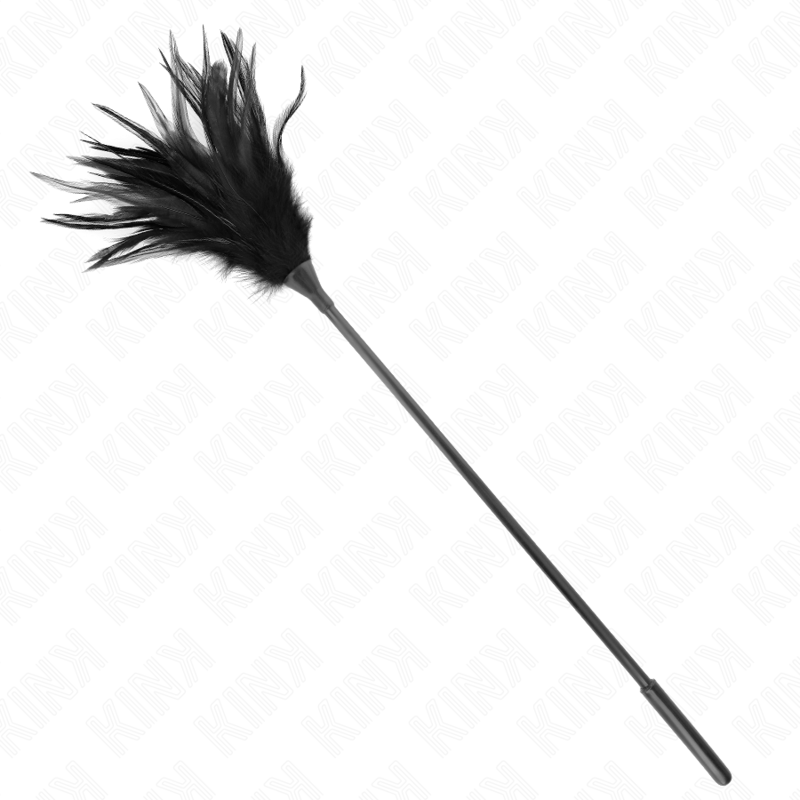 KINK - PLUMAS MÚLTIPLAS PARA COSQUINHAS PRETAS 45 CM