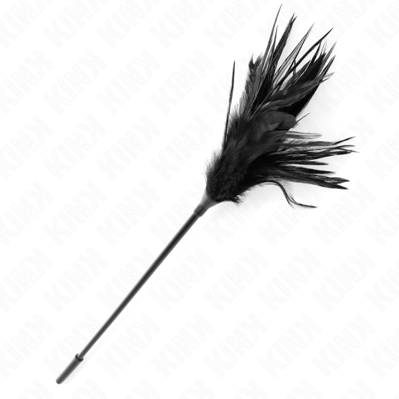 KINK - PLUMAS MÚLTIPLAS PARA COSQUINHAS PRETAS 45 CM