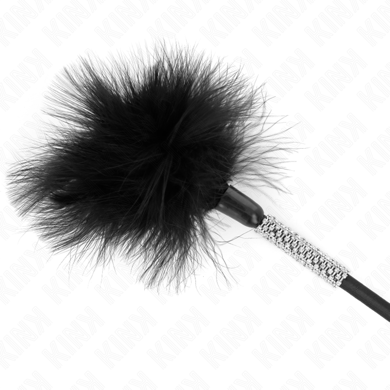 KINK - PLUMAS PARA COSQUINHAS COM CABO EM DIAMANTES DE IMITAÇÃO 50 CM
