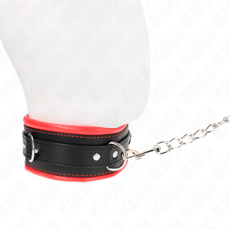 KINK - COLAR COM TRELA 65 CM PESADO MODELO 3 AJUSTÁVEL 36.5-50 CM