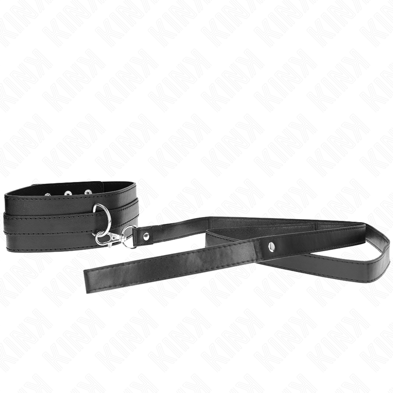KINK - COLAR COM TRELA 116 CM MODELO 1 AJUSTÁVEL 36-43 CM X 5 CM